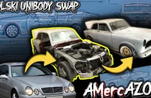 ( Część 2 ) Kładę VOLVO Amazon na MERCEDESA CLK320 ! Unibody SWAP I POLSKI HOTRO