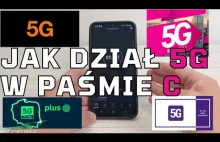 Jak działa Internet mobilny 5G w paśmie C, N78, wewnątrz i na zewnątrz...