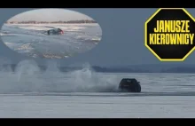 Kierowca Audi wjechał na jezioro pod którym załamał się lód 23.02.25
