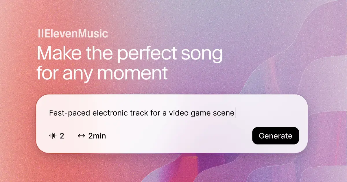 Eleven Music od ElevenLabs już dostępne. Alternatywa dla Udio i Suno.
