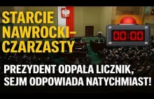 Starcie NawrockiCzarzasty. Prezydent odpala licznik, Sejm odpowiada natychmiast!