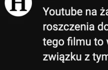 YouTube na polecenie Telewizji Polskiej usuwa film znanego twórcy.