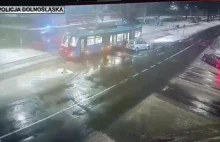 Porywacze z ofiarą w bagażniku kończą ucieczkę dzwonem z tramwajem.