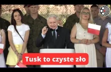 Jarosław Kaczyński: Tusk to czyste zło