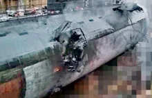 Rosyjski okręt do kasacji. Pojawiły się zdjęcia efektu ataku na Sewastopol