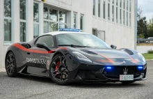 Maserati MCPURA i Alfa Romeo Giulia Quadrifoglio dla Korpusu Karabinierów
