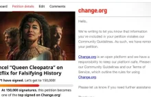 Egipska petycja przeciwko czarnej Kleopatrze Netflixa zbanowana za 'nienawiść'
