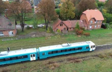 Po kilku latach w Pruszczu Bagienicy pojawił się pierwszy pociąg