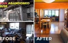 Timelaps z renowacji tradycyjnego Japońskiego domu kupionego za 20 000$ (!!!)