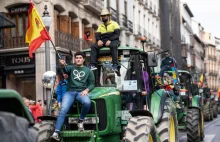 Hiszpania: Transportowcy przyłączyli się do strajku rolników