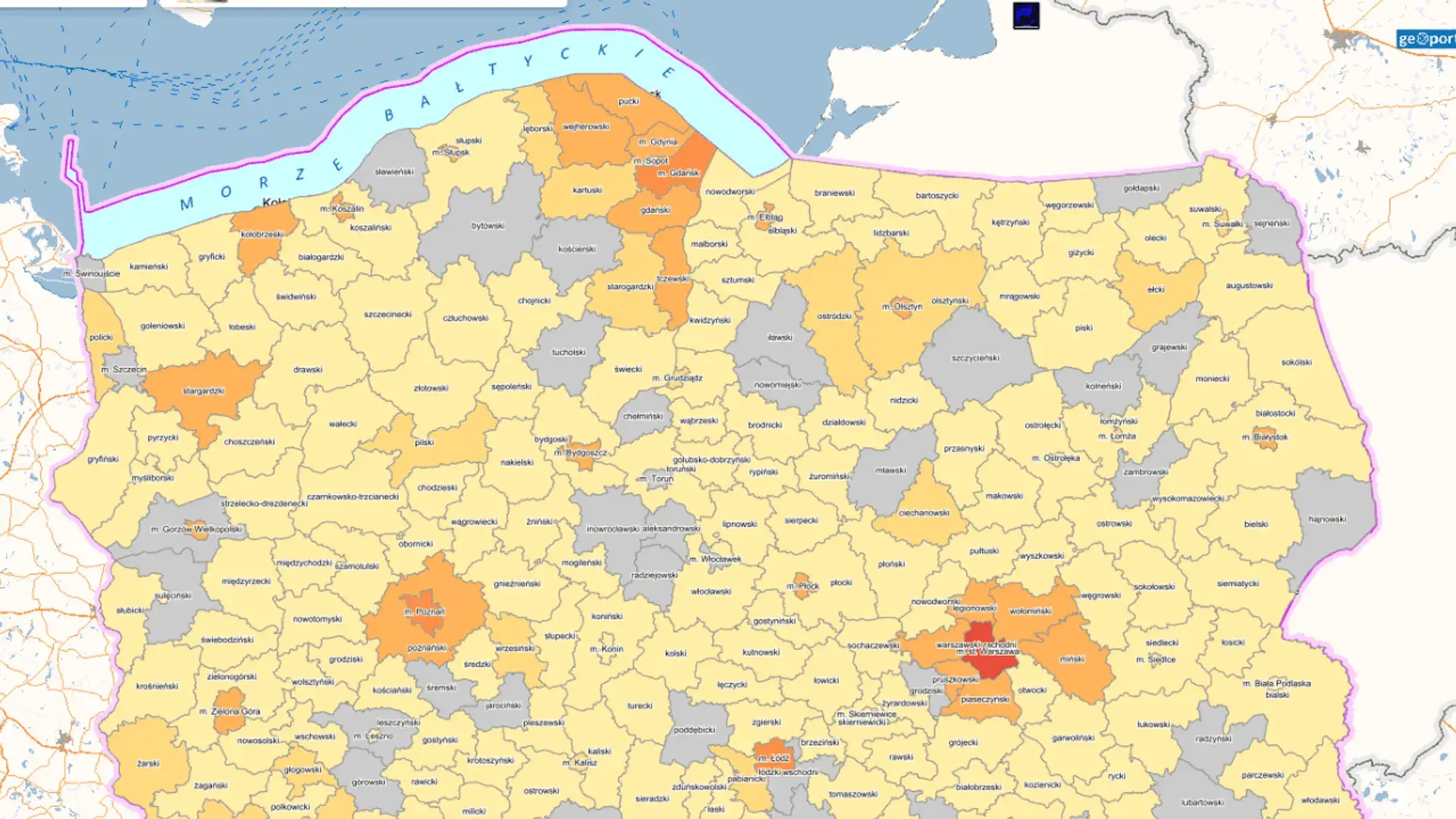 Portal DOM przyjęty. Poznamy tylko średnie ceny transakcyjne z sąsiedztwa