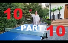 Lekcja tenisa stołowego - część 10