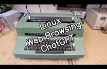 Linux na maszynie do pisania z lat 70. | IBM Selectric II Konwersja dalekopisu