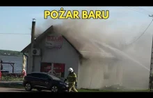 Pożar Baru pod Sumem w Murzynowie k. Płocka 01.05.2024