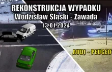 Rekonstrukcja wypadku drogowego - Wodzisław Śląski Zawada 13.01.2024
