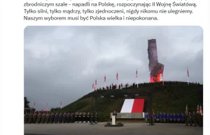 Doland Tusk pisze na X o niemieckich mordercach