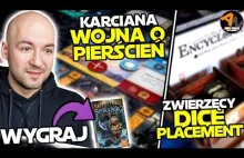 Planszówkowe Newsy #92 (Wojna o Pierścień gra karciana, Akropolis, Encyklopedia,