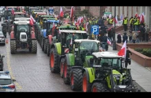 Rolnicze protesty skończą się niczym , Tusk i Kaczyński śmieją się tylko