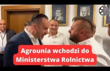 Agrounia wchodzi do Ministerstwa Rolnictwa. Spotkanie z min. Kowalskim