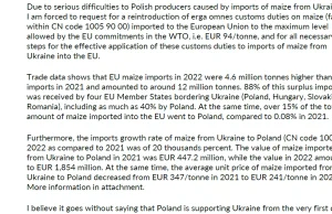 A jednak MRiT wystąpiło do Komisji Europejskiej o cła na kukurydzę