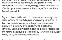 Baron PO powiązany z deweloperami przegrał w sądzie z Janem Śpiewakiem