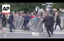 Wideo z ataku na Roberta Fico