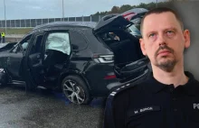 Bmw szefa policji bez ubezpieczenia. "Koszt niewspółmierny do strat"