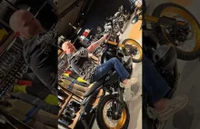 Nowy motocykl BMW R12 G/S z bliska