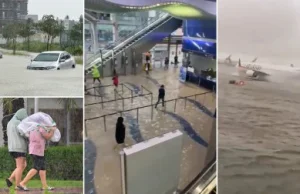 Armagedon w Dubaju! Samoloty dosłownie lądowały w wodzie!