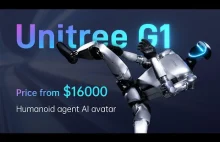 Humanoidalny robot za 16k USD