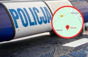 Zdunek. Samochód dostawczy potrącił śmiertelnie dwulatka