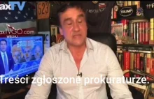 Mariusz Max Kolonko grozi śmiercią prezydentowi Duda