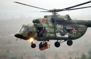 Mi-8 i Mi-24 Białorusi przy Białowieży. Apel gen. Skrzypczaka - WP Wiadomości