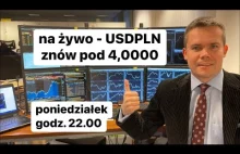 USDPLN znów pod 4,0000