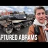 Abrams i inne zachodnie czołgi na paradzie w Moskwie