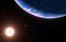 Hubble znajduje parę wodną w atmosferze małej egzoplanety