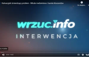 [Wideo] Kalwaryjski śmierdzący problem - Młode małżeństwo i banda kloszardów