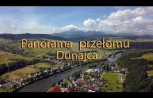 Panorama przełomu Dunajca