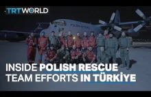 Turecki reportaż o przybyciu polskich ratowników na pomoc uwięzionym