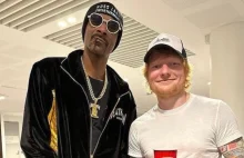 Snoop Dogg ujarał Eda Sheerana na kocnercie w Australii