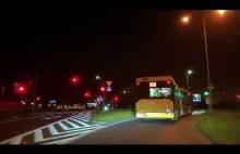 Night Driving Katowice-Sosnowiec-Mysłowice | No music | No talking | ASMR