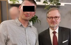 Poszukiwany patostreamer z Polski pozuje do zdjęcia z premierem Czech. Rzecznicz