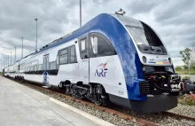 Pierwszy pociąg Pesy dla Rumunii już na miejscu. W sumie ma być ich ponad 80