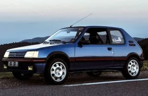 Peugeot 205 GTI zmienił wizerunek miejskich aut