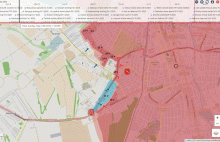 Bachmut zdobyty przez siły rosyjskie | Interaktywna mapa wojny NewsMap.pl