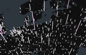 Kolejna mapa 3D pokazująca ludność na świecie.