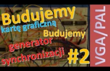 Budowa karty graficznej cz.2 - generator synchronizacji dla VGA/PAL