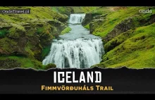 Islandia Fimmvorduhals Trail from Skógafoss to Skalabrekkufoss