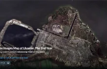 Najnowsze zdjęcia satelitarne pokazujące zniszczenia i stan miast w Ukrainie