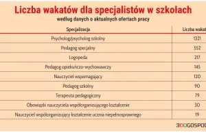 Psycholog potrzebny od zaraz. W szkołach brakuje ponad 2500 specjalistów